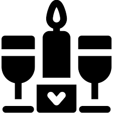 Candle Light Free Valentines Day Icons