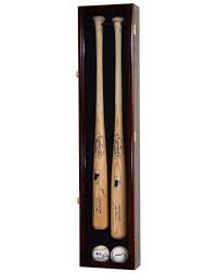 2 Baseball Bat Display Case Cabinet