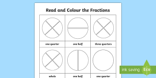 Fraction Worksheet