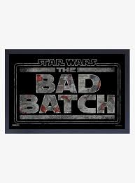 Bad Batch Logo Framed Wood Wall Art