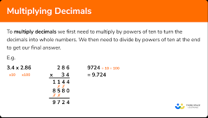 Multiplying Decimals Gcse Maths