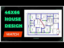 66 X 46 House Plan Design Home Map