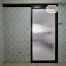 Fluted Panel Aluminium Sliding Door