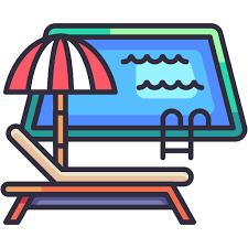 Swimming Pool Generic Outline Color Icon