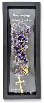 Dark Murano Glass Beads 8mm
