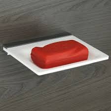 Icon Acrylic Single Soap Dish Wall