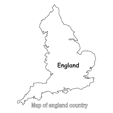 Premium Vector England Map Icon