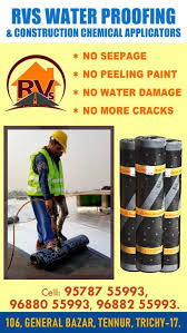 Rvs Waterproofing In Trichy India