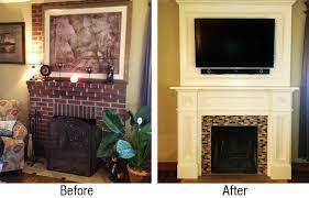 Daltile Sunset Cove Fireplace