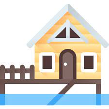 Beach House Free Holidays Icons