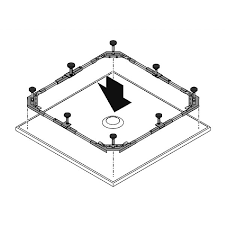 Bettefloor Foot System Shower Trays