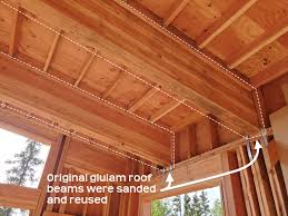 reusing framing lumber ak house project
