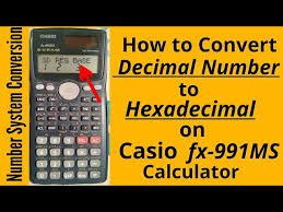 Casio Fx 991ms Calculator Number