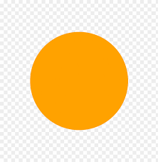 Orange Dot Circle Icon Png Transpa