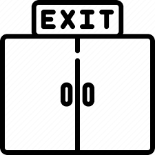 Cinema Door Entrance Exit Exit Door