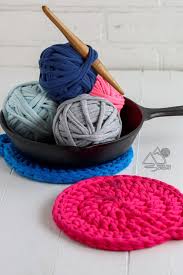 Crochet T Shirt Trivet Free Pattern And