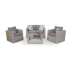 Rattan Dining Set Rectangular 8