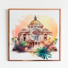 Wall Art Watercolor Paint For Travel