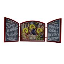 Holy Trinity Orthodox Icon Wooden