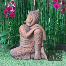 Buddha Fountain Garden Statues All