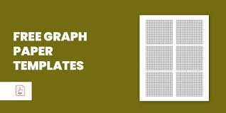 9 Free Graph Paper Templates Pdf