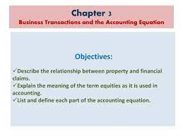 Ppt Chapter 3 Business Transactions