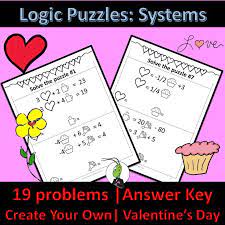 Number Sense Logic Puzzles Algebra