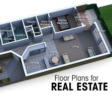 Real Estate Floor Plan Layout