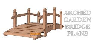 Arched Garden Bridge Plans Pdf
