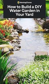 How To Build A Diy Water Garden In Your