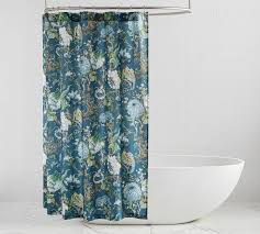 Dahlia Fl Shower Curtain Pottery Barn