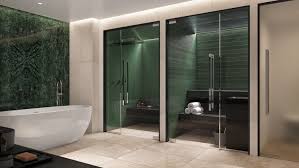 Green Sauna And Steam Shower Pair