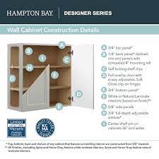 Hampton Bay Designer Series Soleste Assembled 30x42x12 In Wall Kitchen Cabinet In Spice