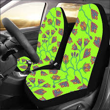 Neon Green Car Seat Covers