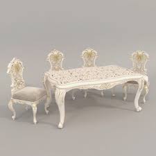 European Style Dinning Table Chair Set