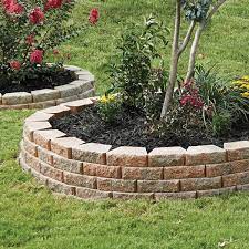Pavestone 5 87 In L X 10 In W X 3 In H Antique Terra Cotta Concrete Retaining Wall Block 280 Piece 58 4 Sq Ft Pallet Ant