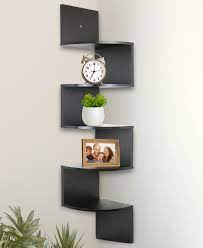5 Tier Corner Shelf For Wall Storage