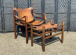 Vintage Hungarian Safari Chair And
