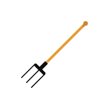 Garden Fork Vector Art Png Images