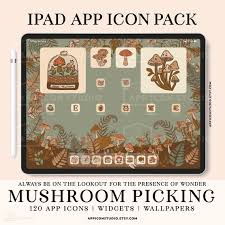 Ios App Icons Fall Cottagecore Mushroom