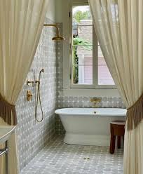 Tub In The Shower Even In A Tiny Bathroom