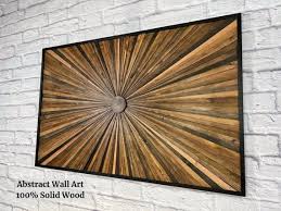 Large Rustic Wood Wall Decor Modern