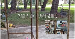 Three Panel Screen For Craft Show