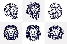 Premium Vector Lion Head Face Logo
