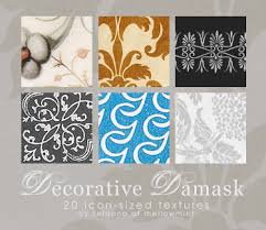 Decorative Damask By Mellowmint On