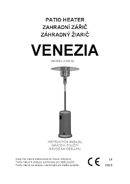 Gardensun Hss A Patio Heater Owner S Manual