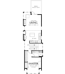 House Plan 2559 00205 Narrow Lot Plan
