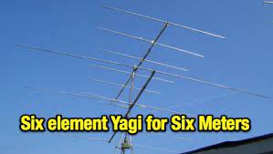 6 elements yagi for 6 meter resource