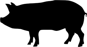 Pig Silhouette Animal Silhouette Pig Png