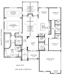 House Plan 51556 Craftsman Style With